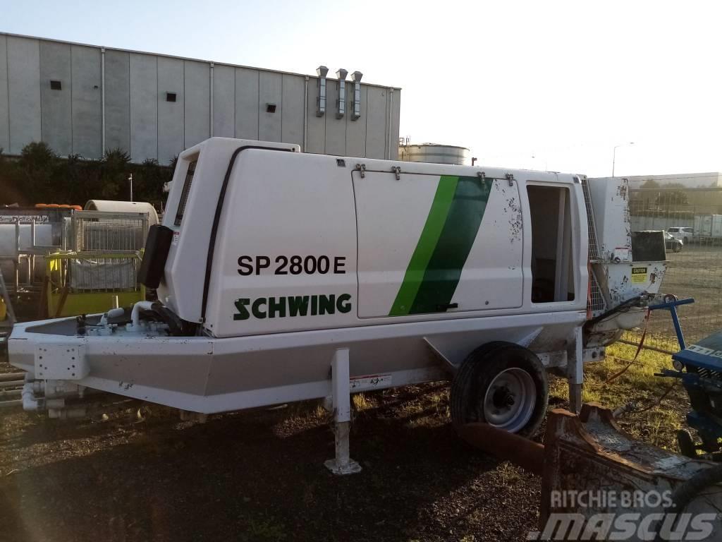 Schwing SP 2800 E Kamionske beton pumpe