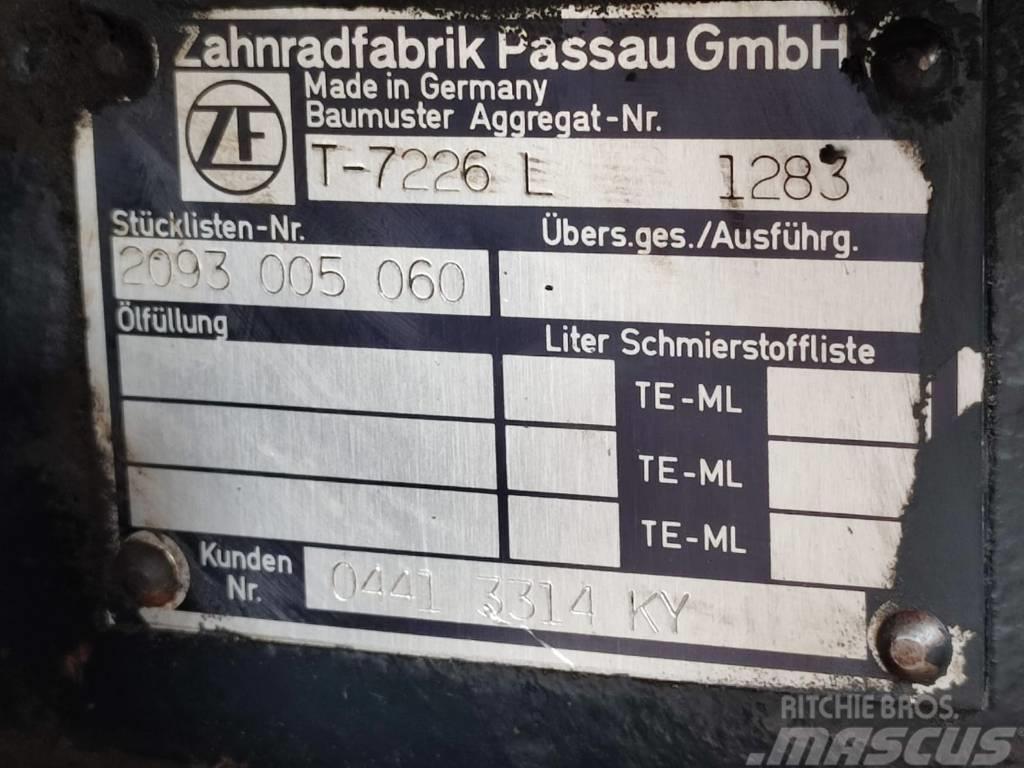 Deutz-Fahr T 7226 L DEUTZ FAHR 6.20 AGROTRON gearbox Mjenjač