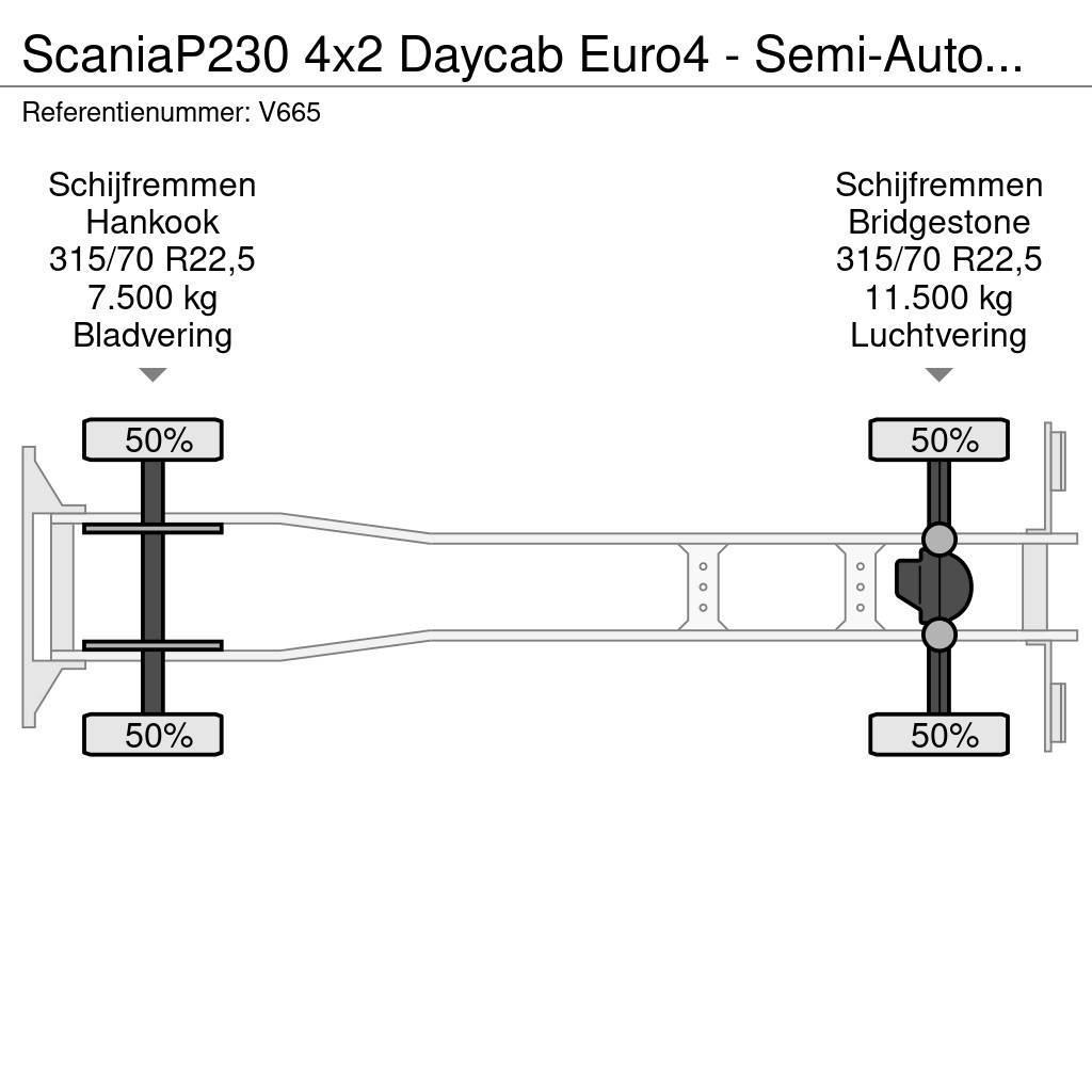 Scania P230 4x2 Daycab Euro4 - Semi-Automaat - KoelVriesB Kamioni hladnjače