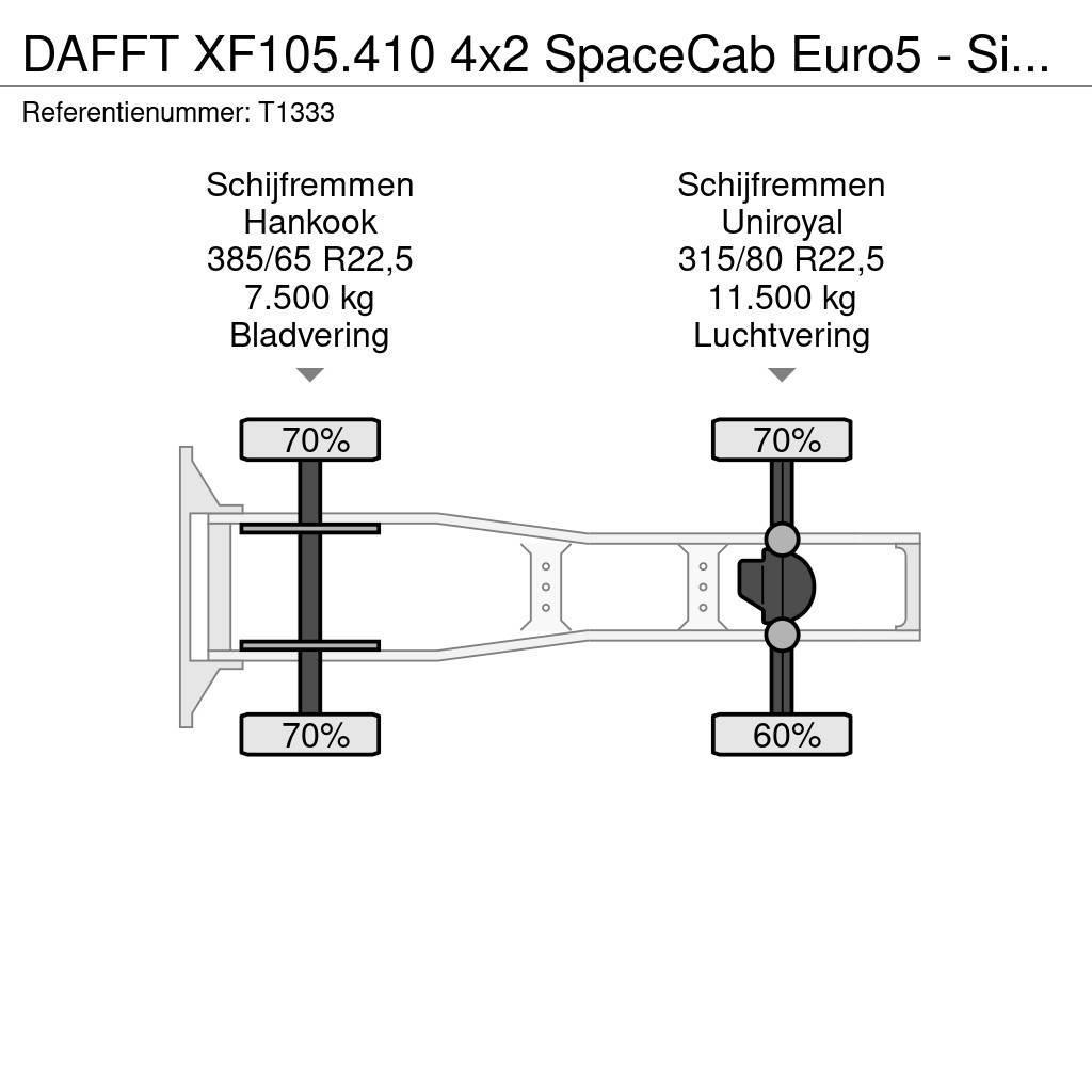 DAF FT XF105.410 4x2 SpaceCab Euro5 - Side Skirts - Sp Traktorske jedinice