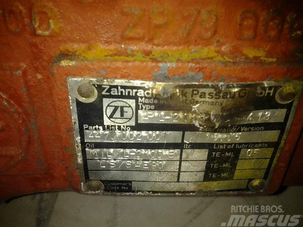 ZF APL-2010 - Axle/Achse/As Osi