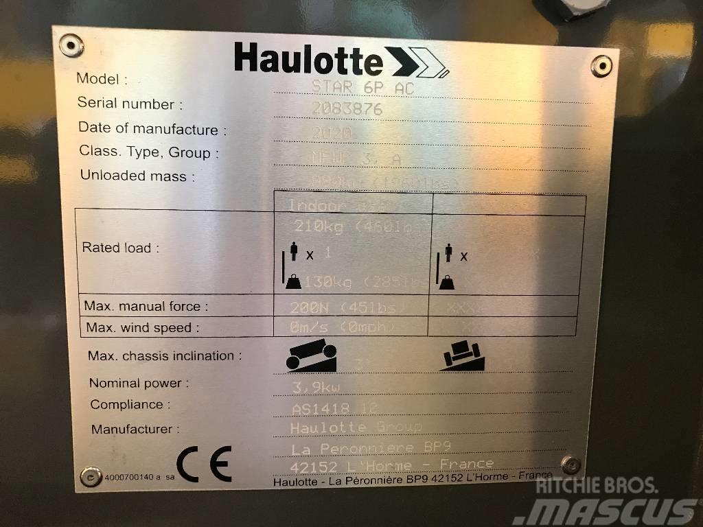 HAULOTTE STAR 6 PICKING AC Vertikalne radne podizne platforme
