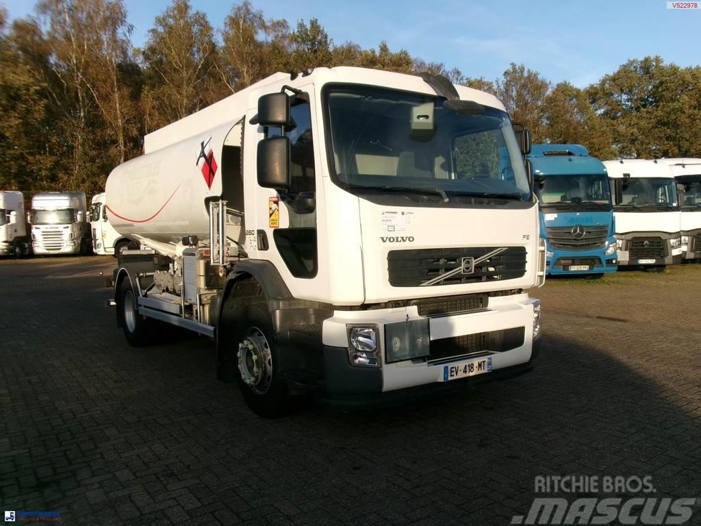 Volvo FE 280 4x2 fuel tank 13.3 m3 / 4 comp Kamioni cisterne