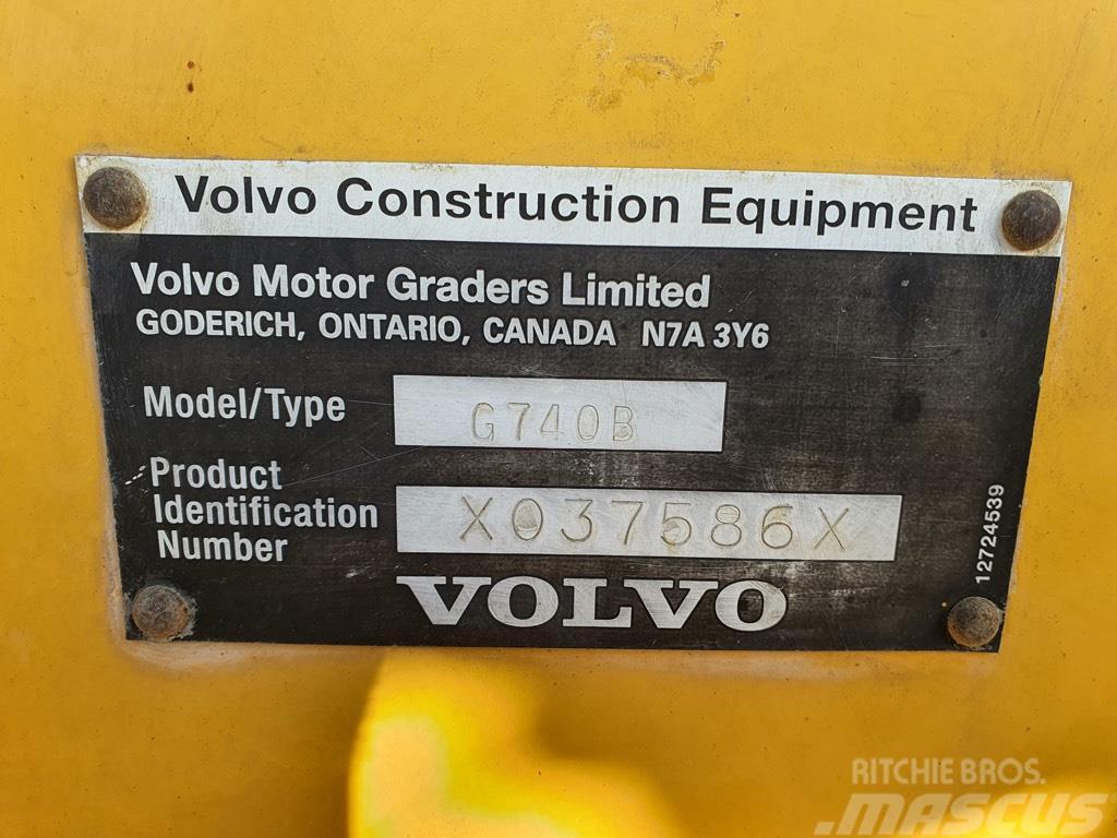 Volvo G 740 B PARTS Grejderi