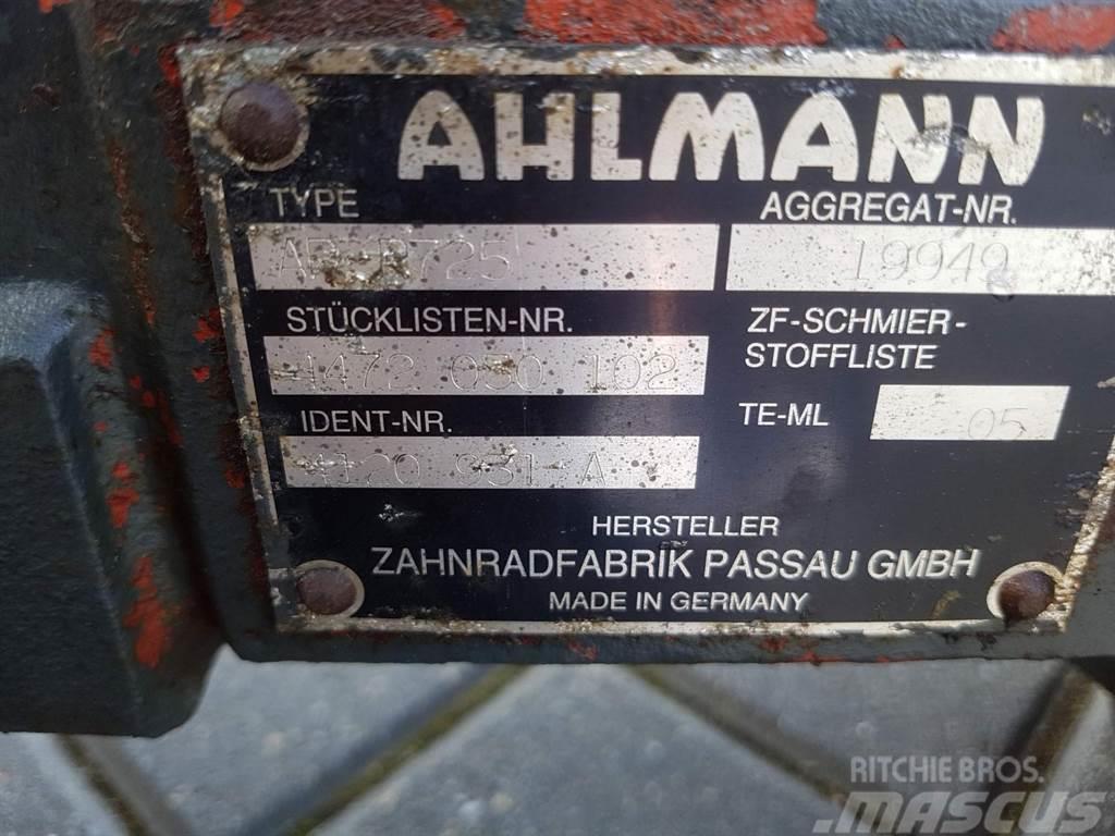 Ahlmann AL75-4120931A-ZF AP-R725-Axle/Achse/As Osi