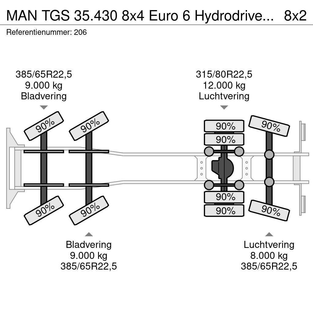 MAN TGS 35.430 8x4 Euro 6 Hydrodrive Tadano HK 40! Rabljene dizalice za težak teren