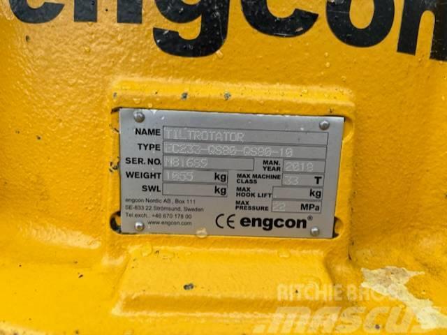 Engcon EC233-QS80-QS80-10, good condition Rotatori
