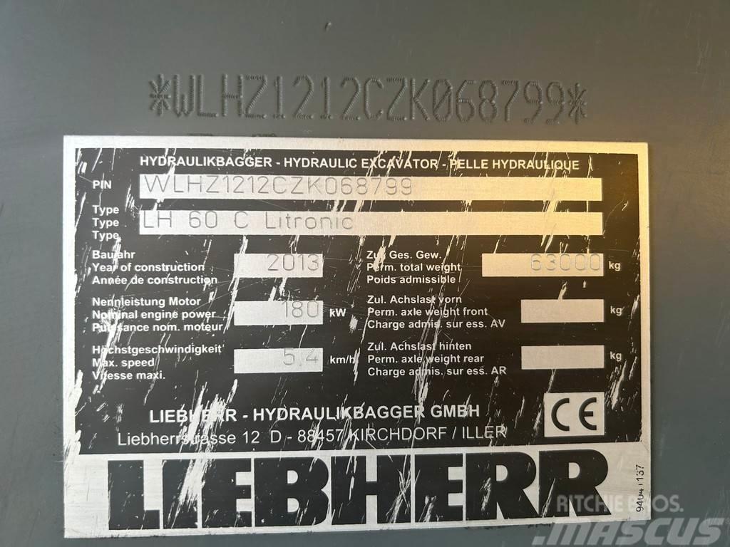 Liebherr LH 60 C Litronic EPA Umschlag bagger Ostalo