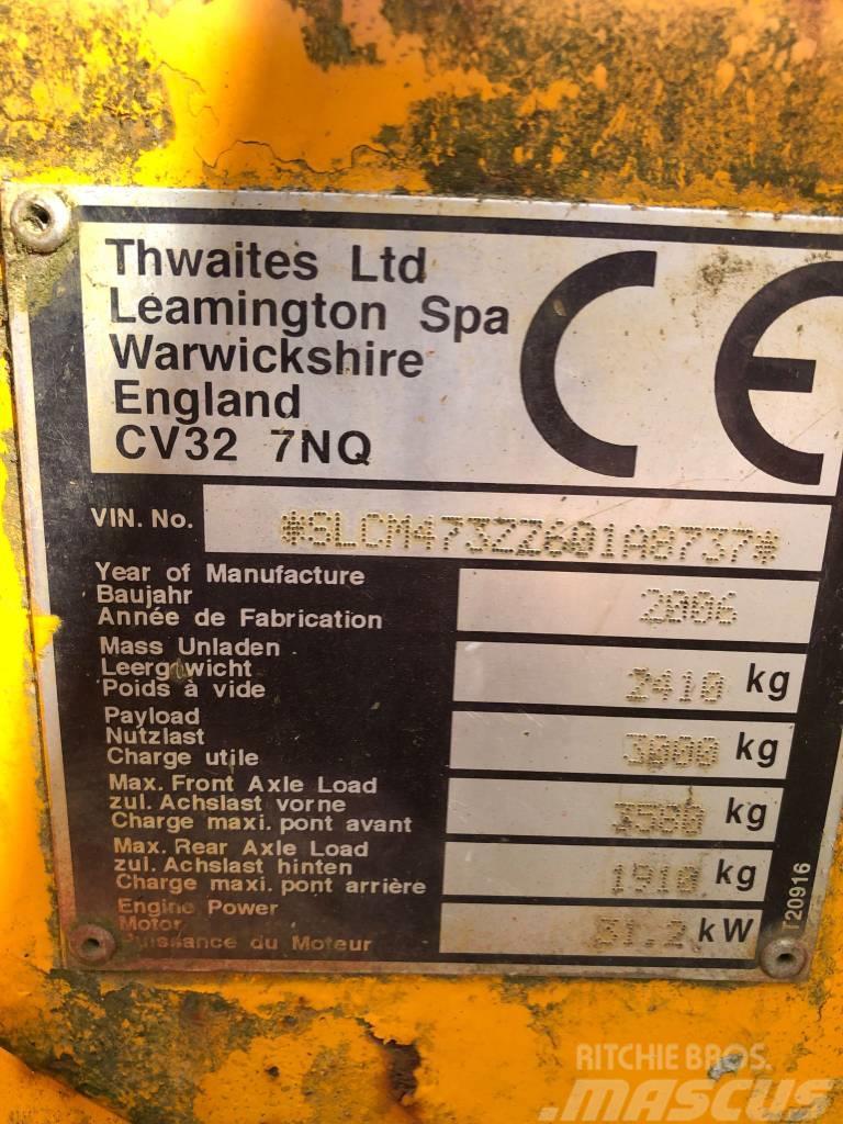 Thwaites 3 ton Demperi za gradilišta