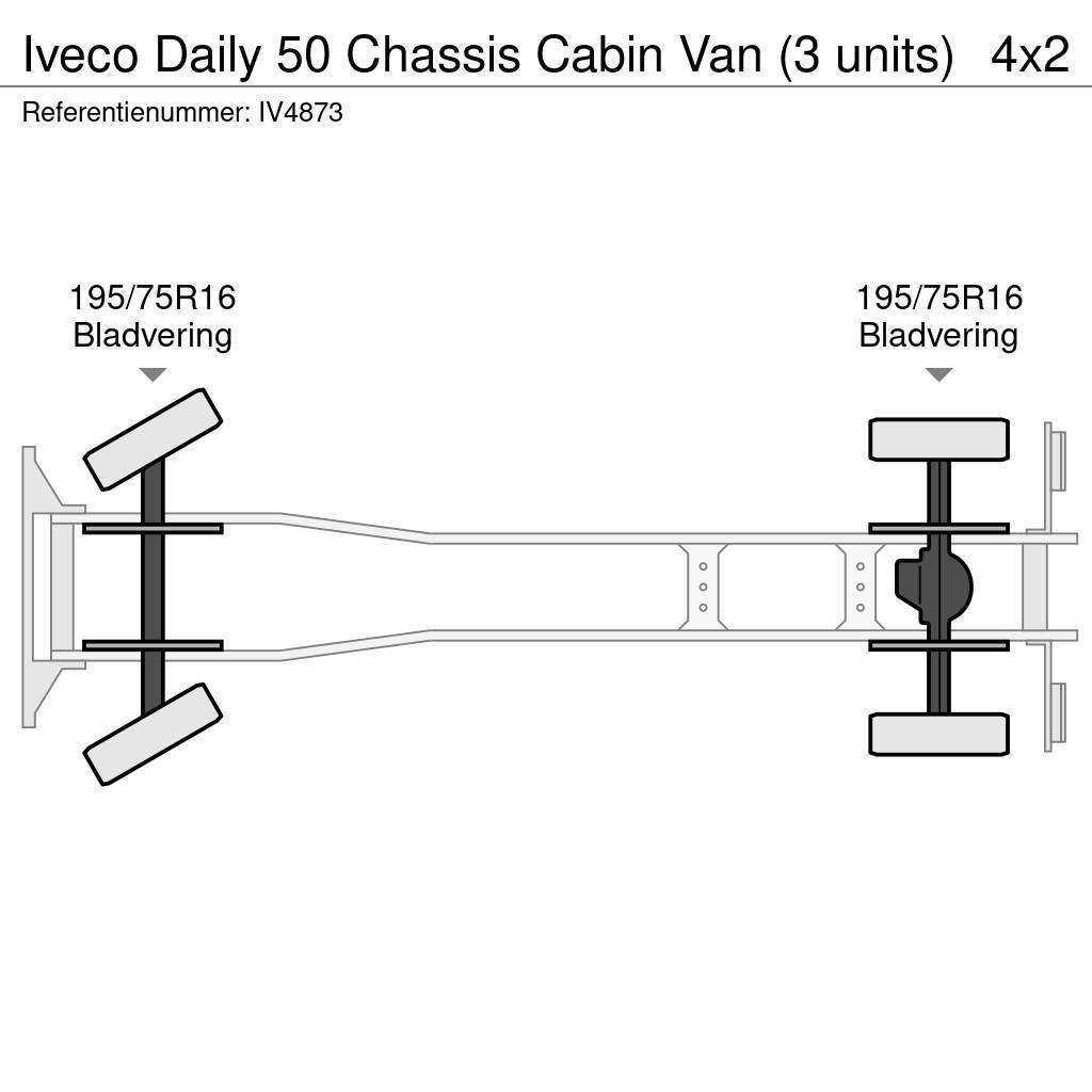 Iveco Daily 50 Chassis Cabin Van (3 units) Kamioni-šasije