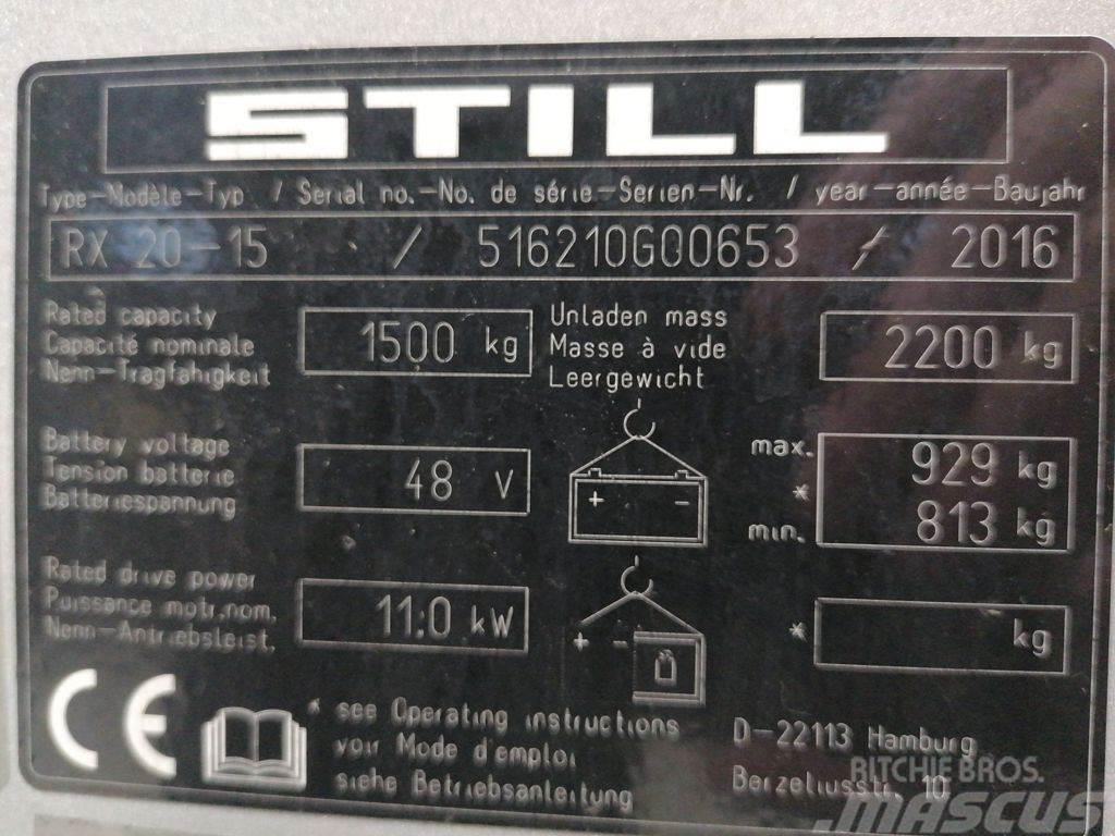 Still RX20-15 Električni viličari