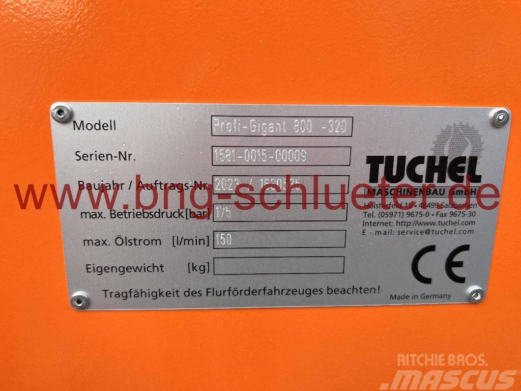 Tuchel Profi Gigant 800 Kehrmaschine -werkneu- Ostali komunalni strojevi