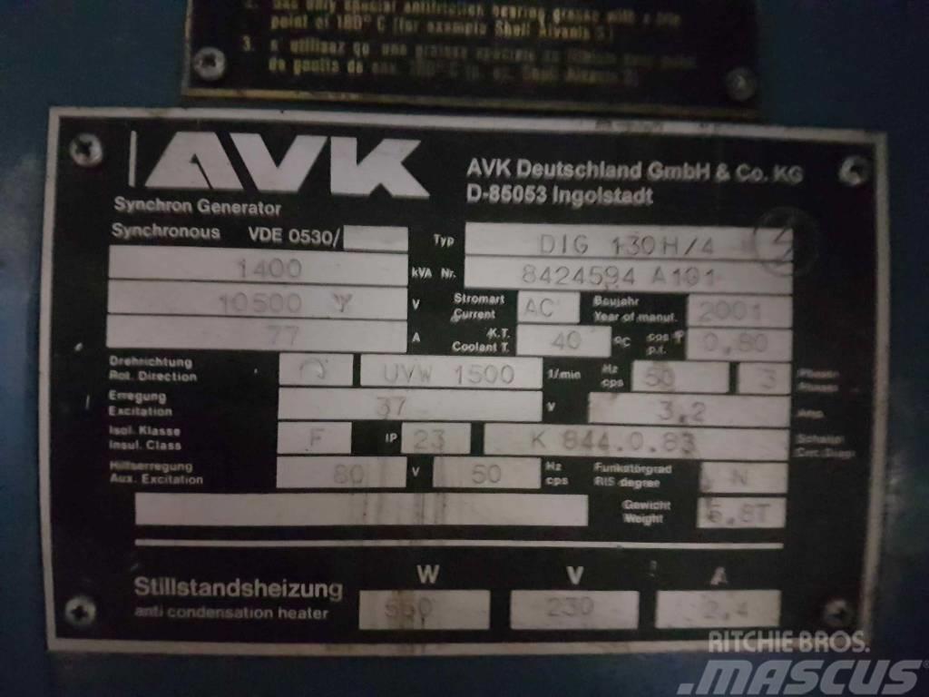 AVK DIG130 H/4 Dizel agregati