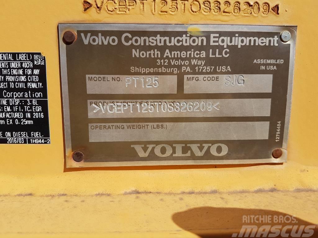 Volvo PT125 Gumeni valjci na kotačima