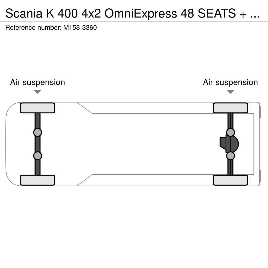 Scania K 400 4x2 OmniExpress 48 SEATS + 9 STANDING / EURO Međugradski autobusi