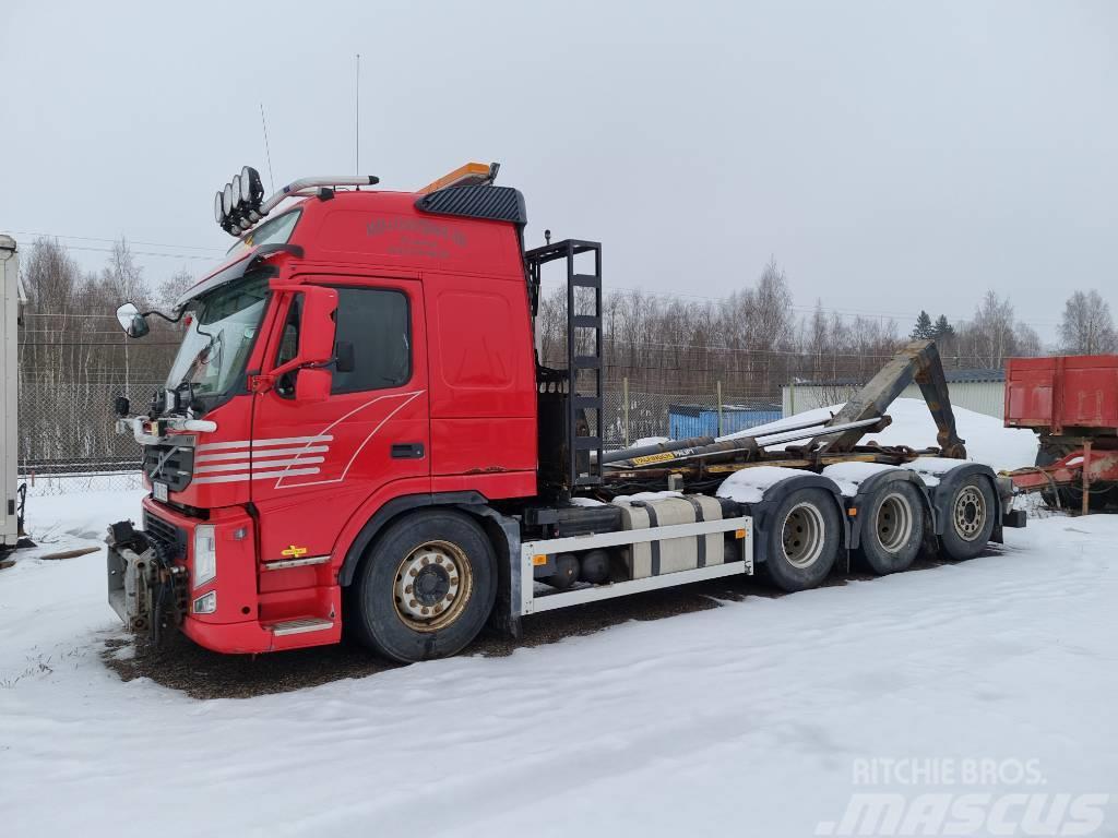 Volvo FM 8x4 Rol kiper kamioni s kukama za dizanje