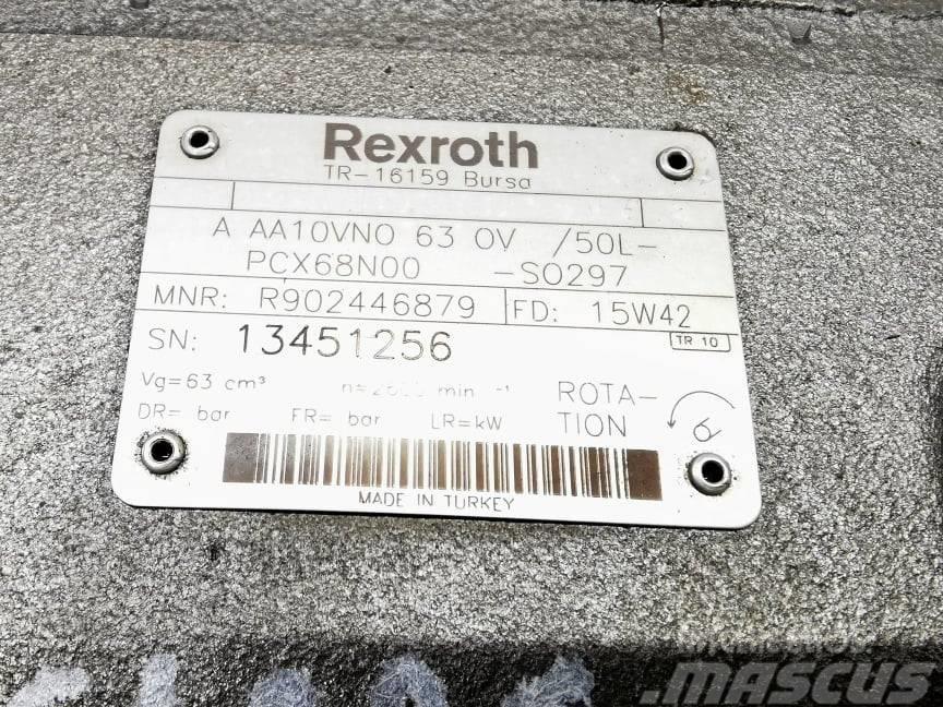 CLAAS Axion 830 {Rexroth A10V} main pump Hidraulika