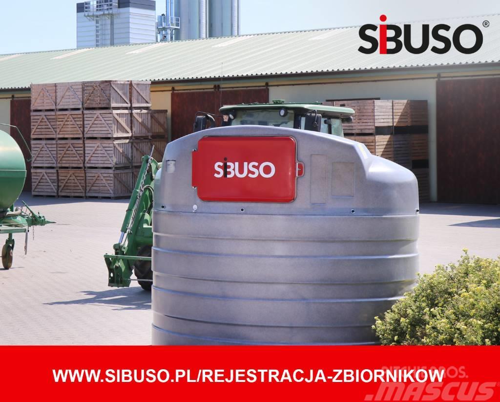 Sibuso 5000L zbiornik dwupłaszczowy Diesel Pomoćni strojevi
