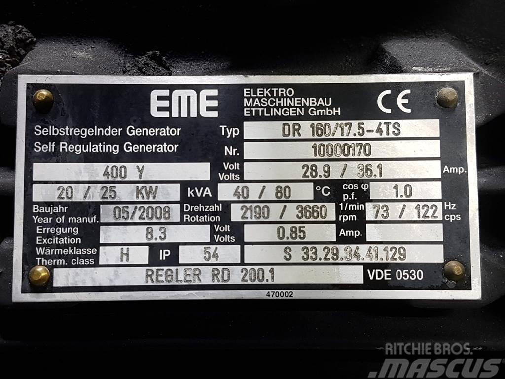 Vögele VISION 5100-2/5103-2-EME DR160/17.5-4TS-Generator Ostali agregati