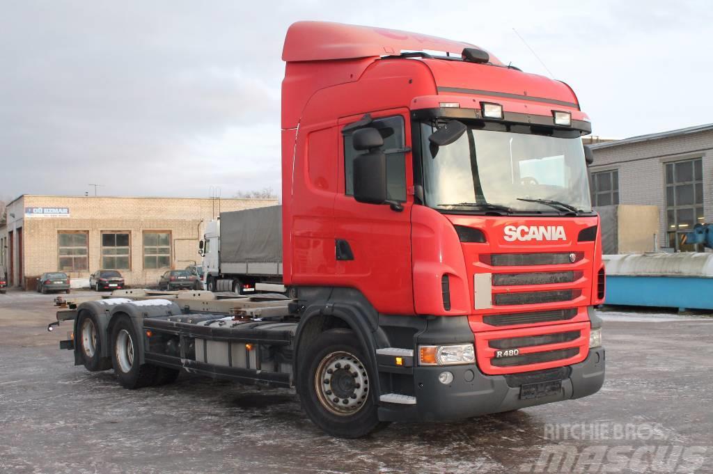Scania R480 LB6X2HNB Kontejnerski kamioni