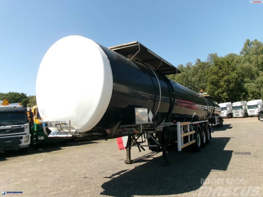  Clayton Bitumen tank inox 33 m3 / 1 comp + ADR Tanker poluprikolice