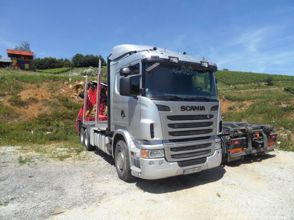 Scania R480 Kamioni za drva
