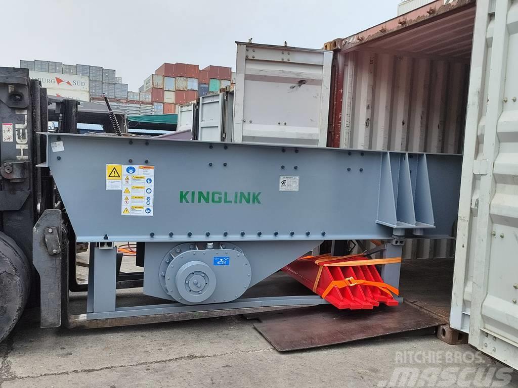 Kinglink ZSW-380x96 Heavy-Duty Vibrating Grizzly Feeder Hranilice