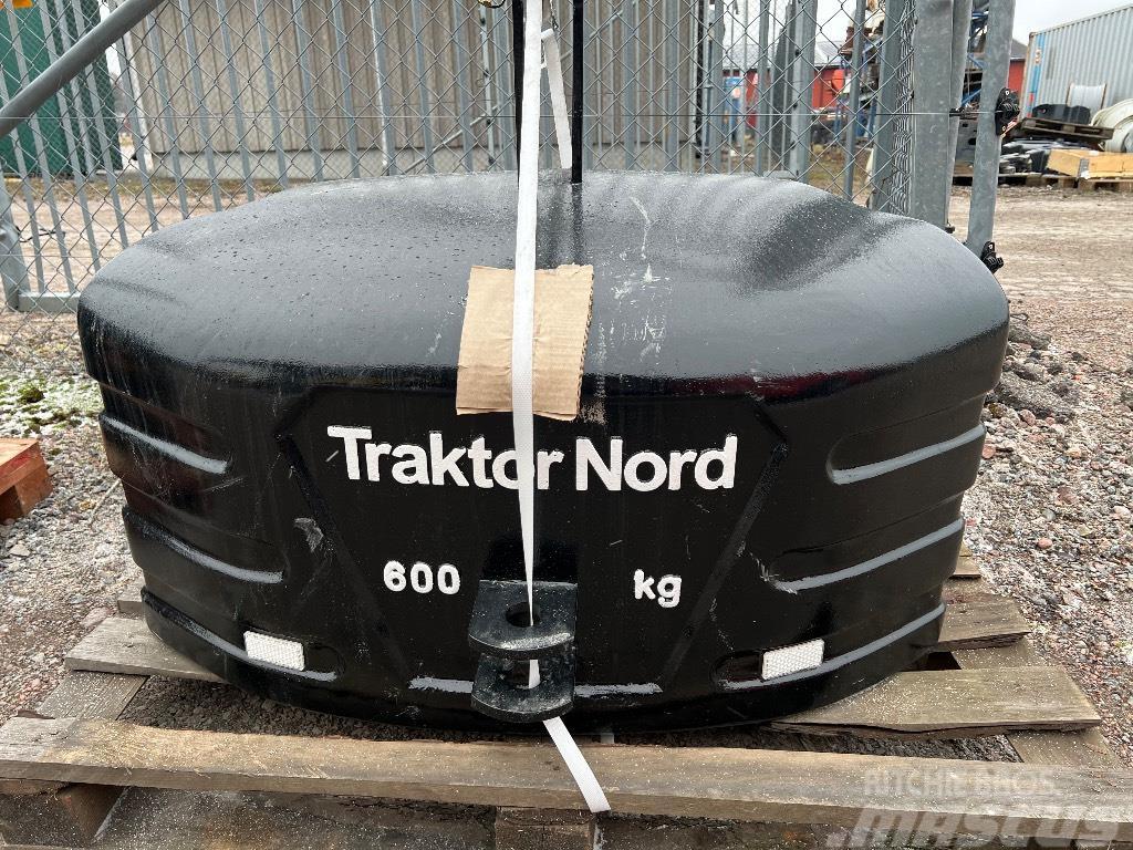  Traktor Nord Frontvikt olika storlekar 600-1800kg Prednji utegovi