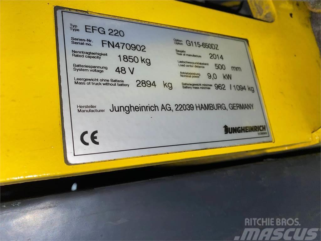 Jungheinrich EFG 220 Električni viličari