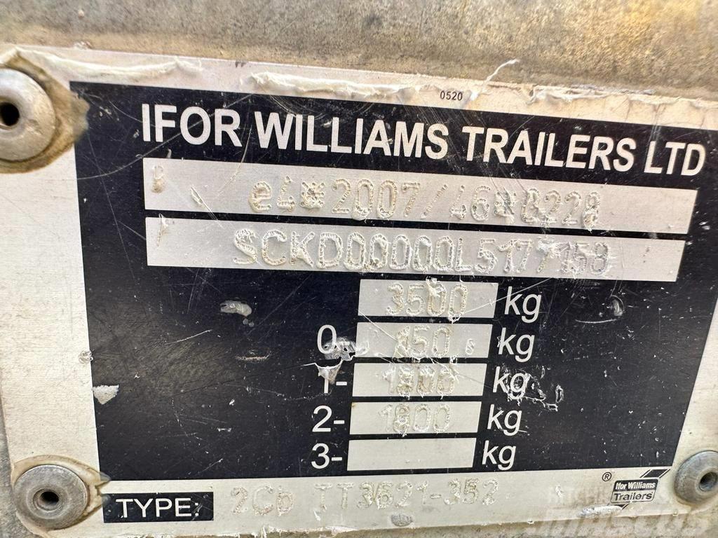 Ifor Williams TT3621 Trailer Kiperi prikolice
