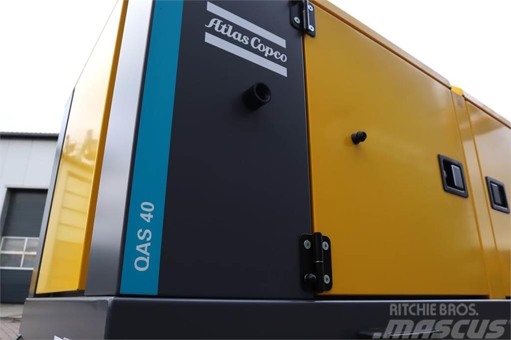 Atlas Copco QAS40 Valid inspection, *Guarantee! Diesel, 40 kVA Dizel agregati