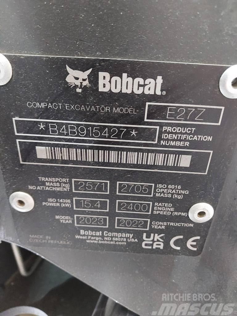 Bobcat E 27 Z Mini bageri <7t