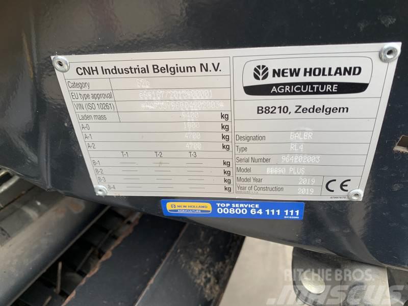 New Holland BIGBALER 890 RC PLUS Balirke za kockaste bale