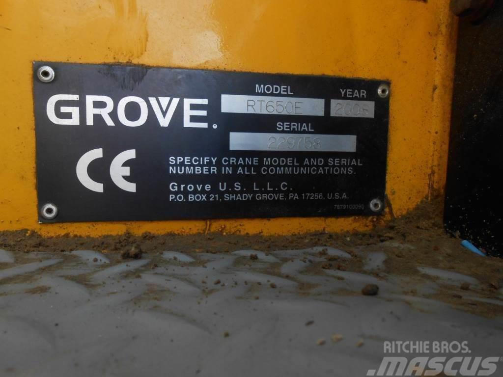 Grove RT 650 E Autokran dizalice