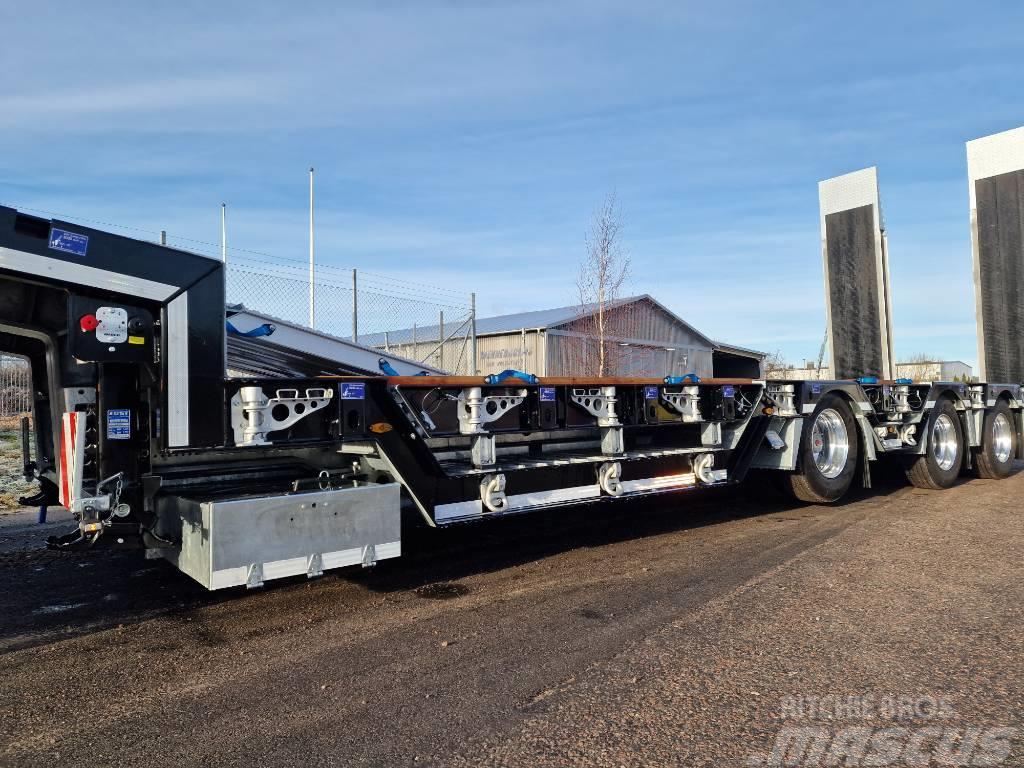 Humbaur HTS30  flatbed semi-trailer Nisko-utovarne poluprikolice