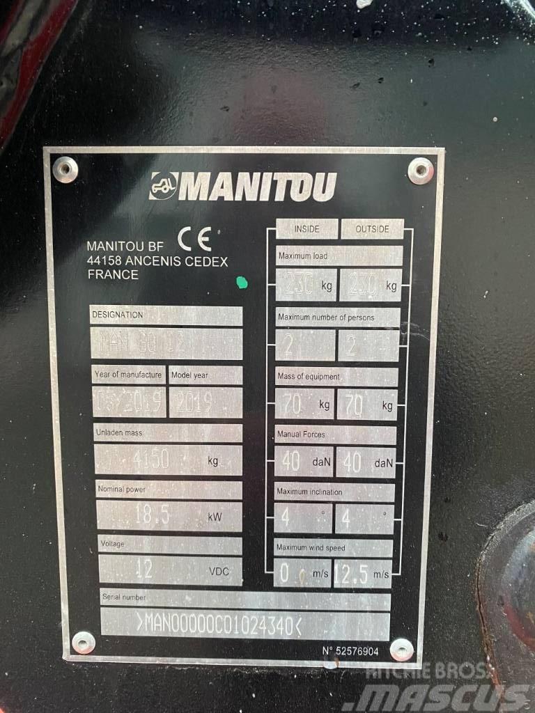 Manitou ManGo 12 Zglobne podizne platforme