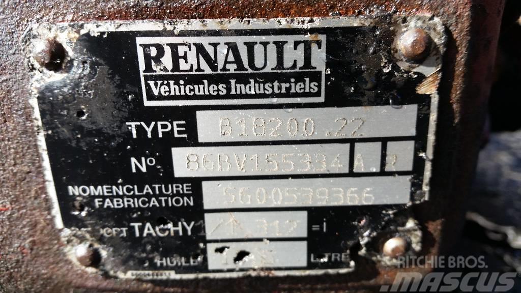 Renault B18200.22 Mjenjači