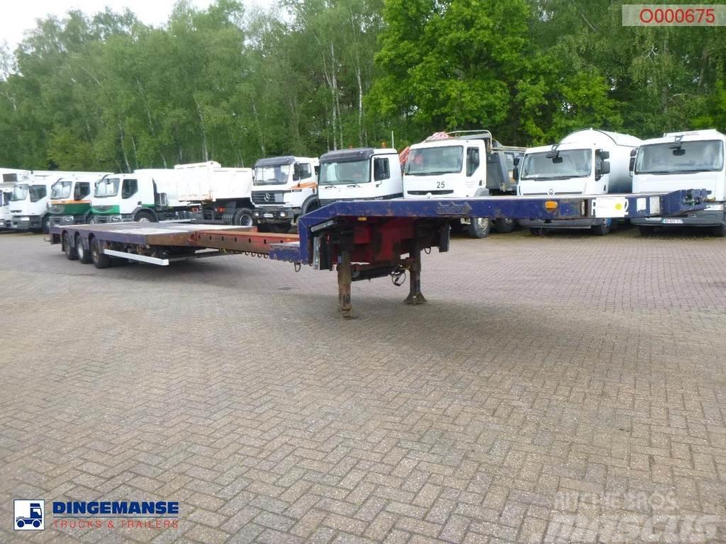 Nooteboom 3-axle semi-lowbed trailer OSDS-48-03V / ext. 15 m Nisko-utovarne poluprikolice