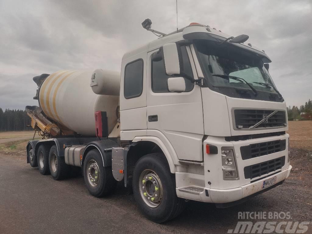 Volvo FM13 10*4 betoniauto, ränni 9m Kamioni mikseri za beton