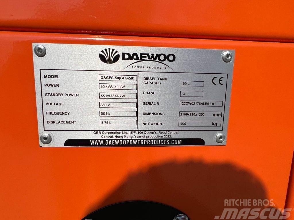 Daewoo DAGFS-50 generator Dizel agregati