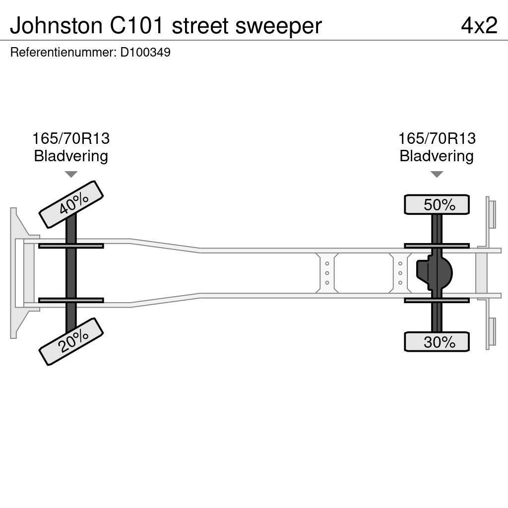 Johnston C101 street sweeper Kombiji / vakuumski kamioni