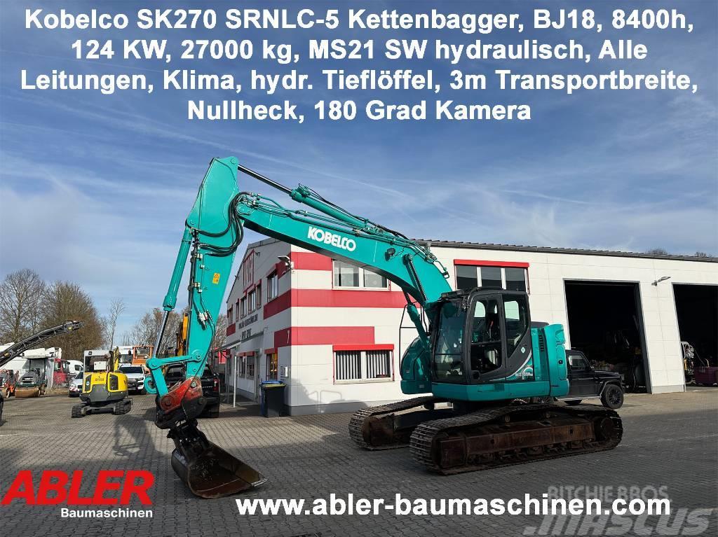 Kobelco SK270 SRNLC-5 Kettenbagger Kurzheck MS21 Klima Bageri gusjeničari