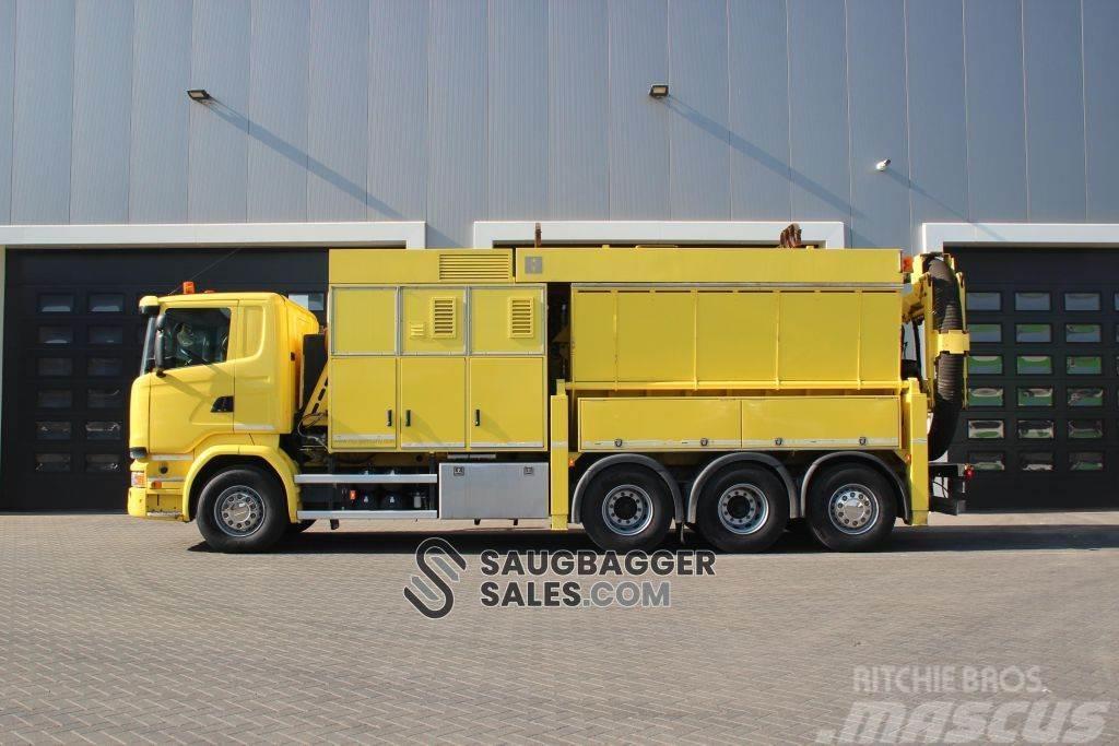 Scania R580 V8 RSP 3 Turbine Saugbagger Kombiji / vakuumski kamioni