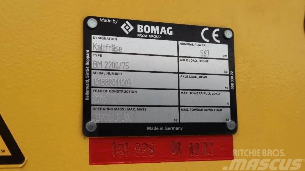 Bomag BM 2200/75 | COLD PLANER | NEW CONDITION! Ostalo