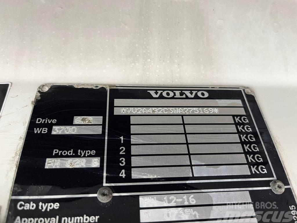 Volvo FH 12 380 6x2 MANUAL / FULL STEEL / BOX L=4939 mm Kiper kamioni