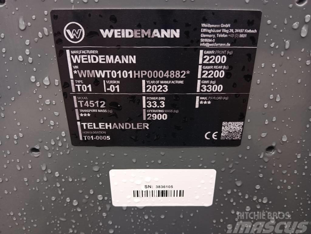 Weidemann T4512 Teleskopski viličari