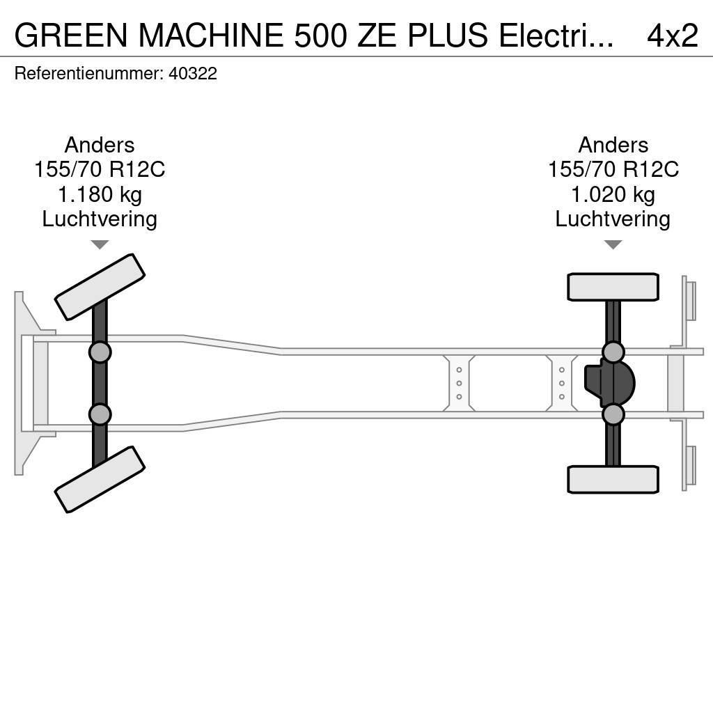 Green Machines 500 ZE PLUS Electric sweeper Kamioni za čišćenje ulica