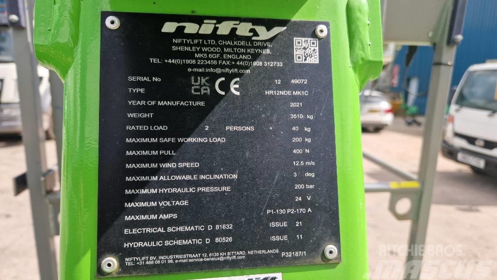 Niftylift HR 12 N D E Zglobne podizne platforme