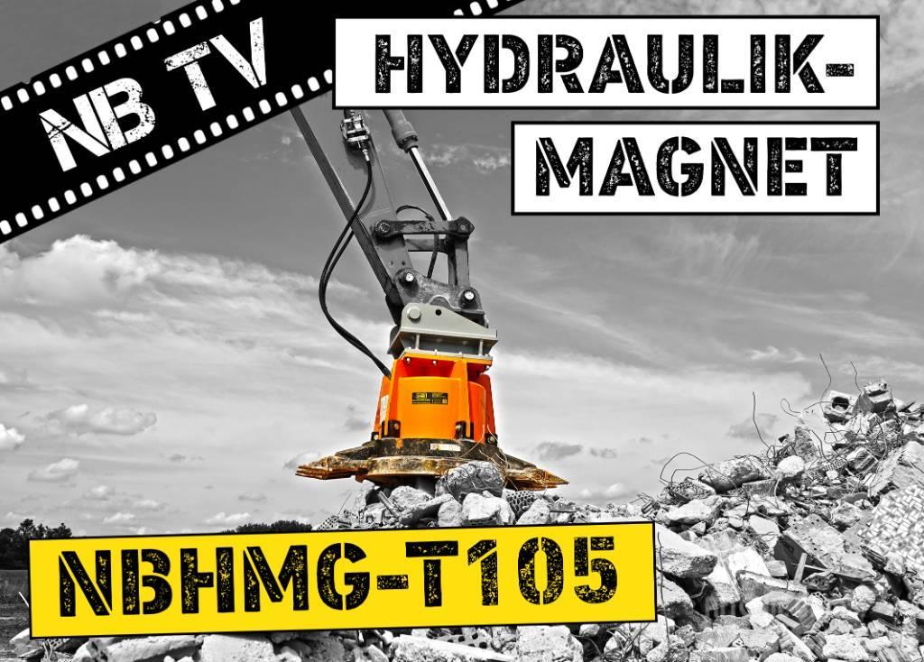  Hydraulikmagnet NBHMG T105 | Baggermagnet | 19-23t Bageri gusjeničari