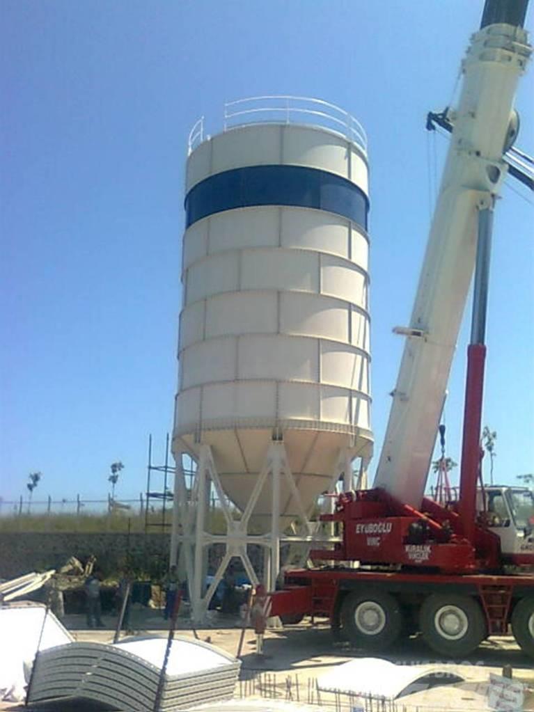 Constmach 500 Ton Capacity Cement Silo Dodatna oprema za betonske radove